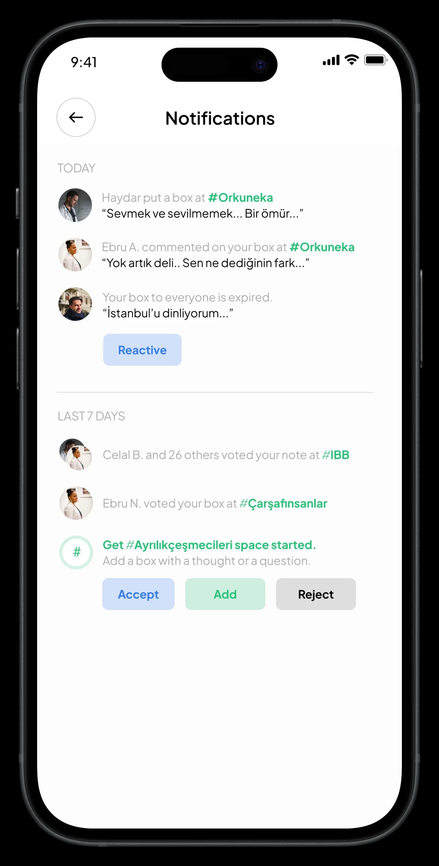 Auglinn Mobile App — Mobil Uygulama