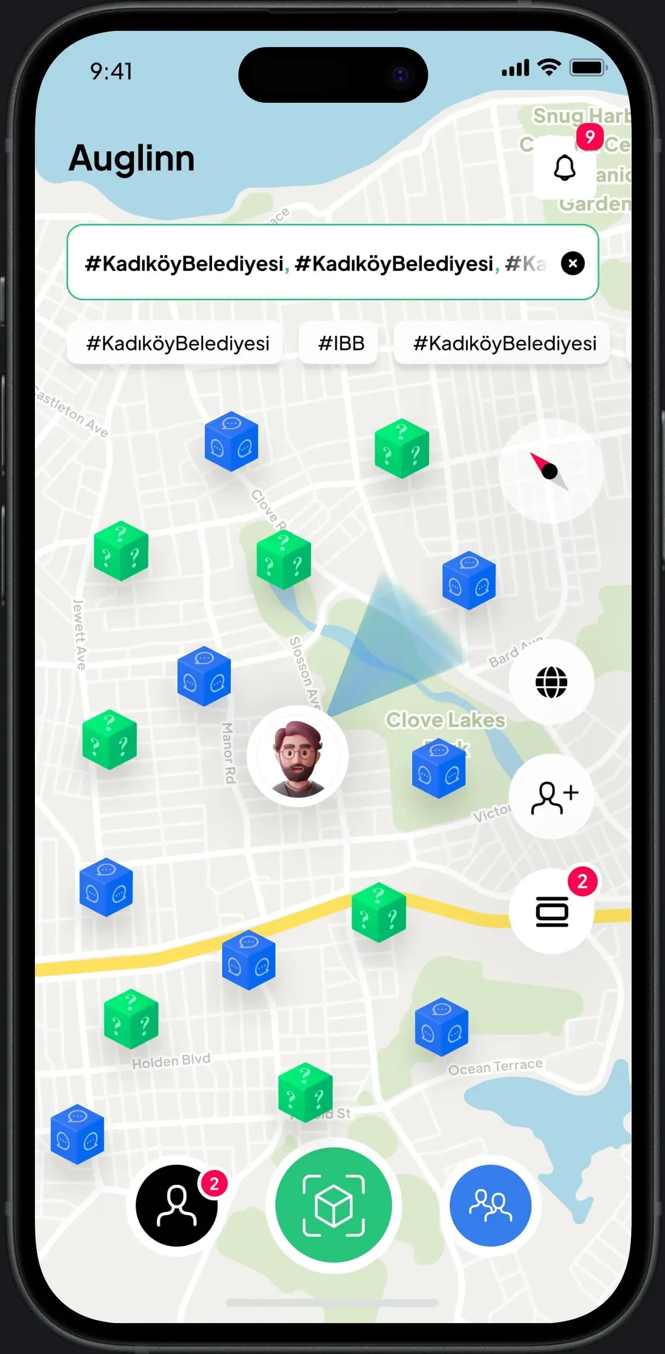 Auglinn Mobile App — Mobil Uygulama