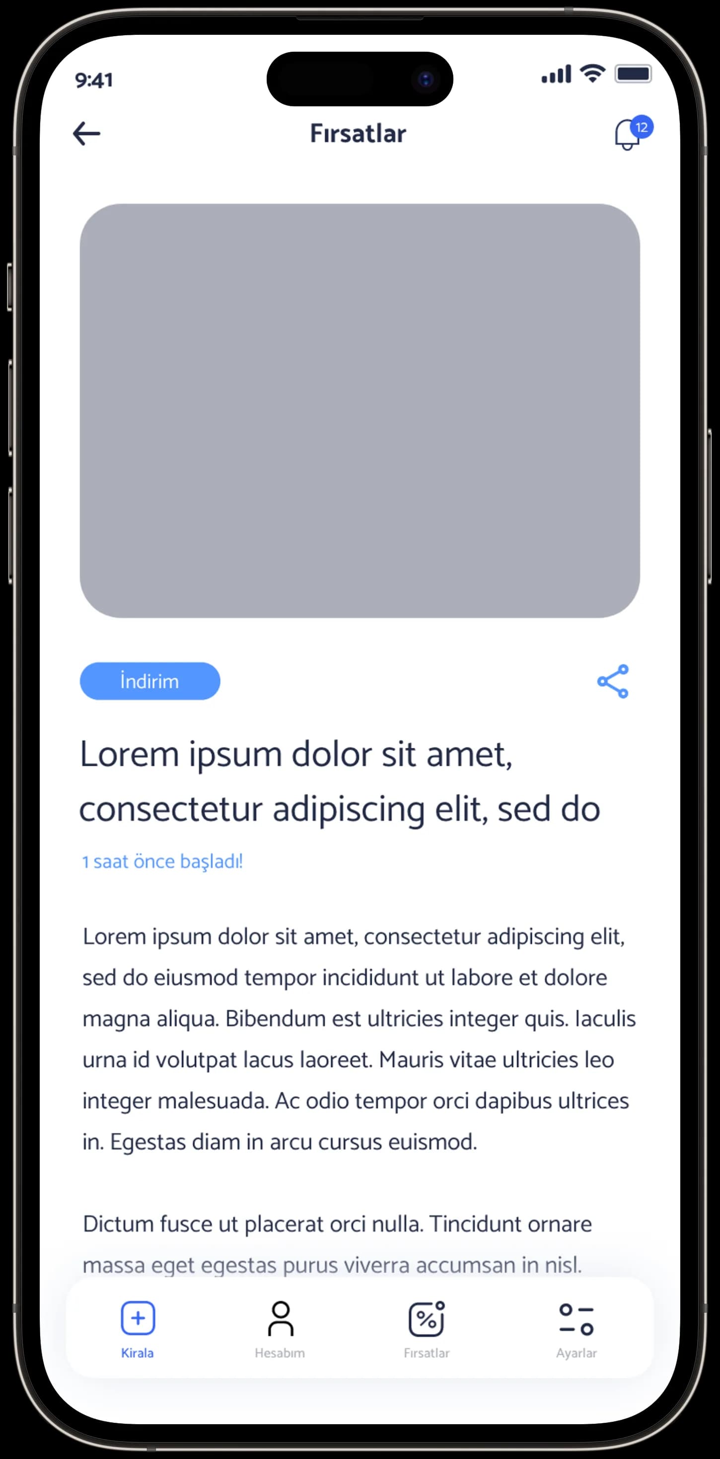 Ayes Rent A Car — Mobil Uygulama