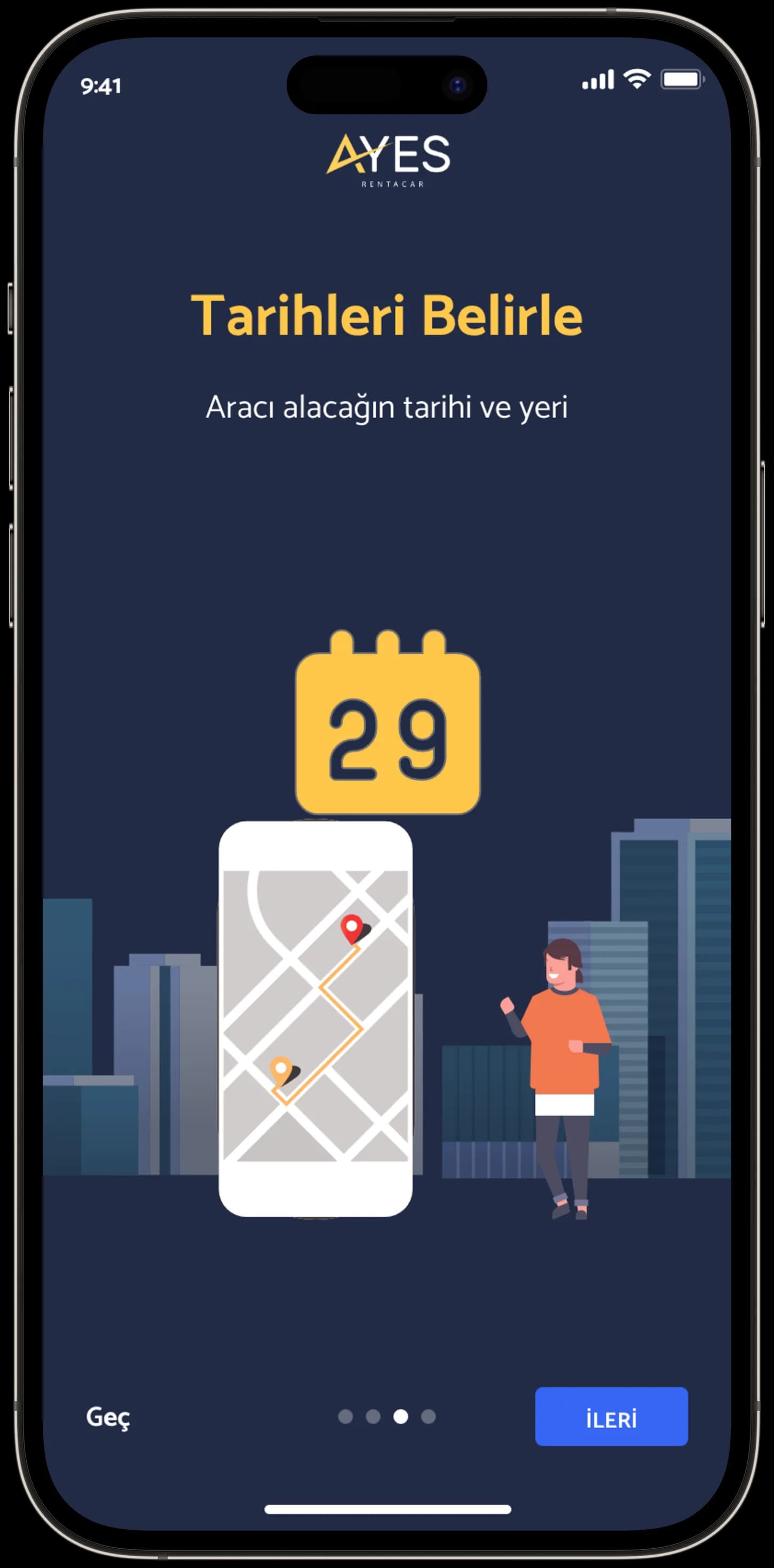 Ayes Rent A Car — Mobil Uygulama