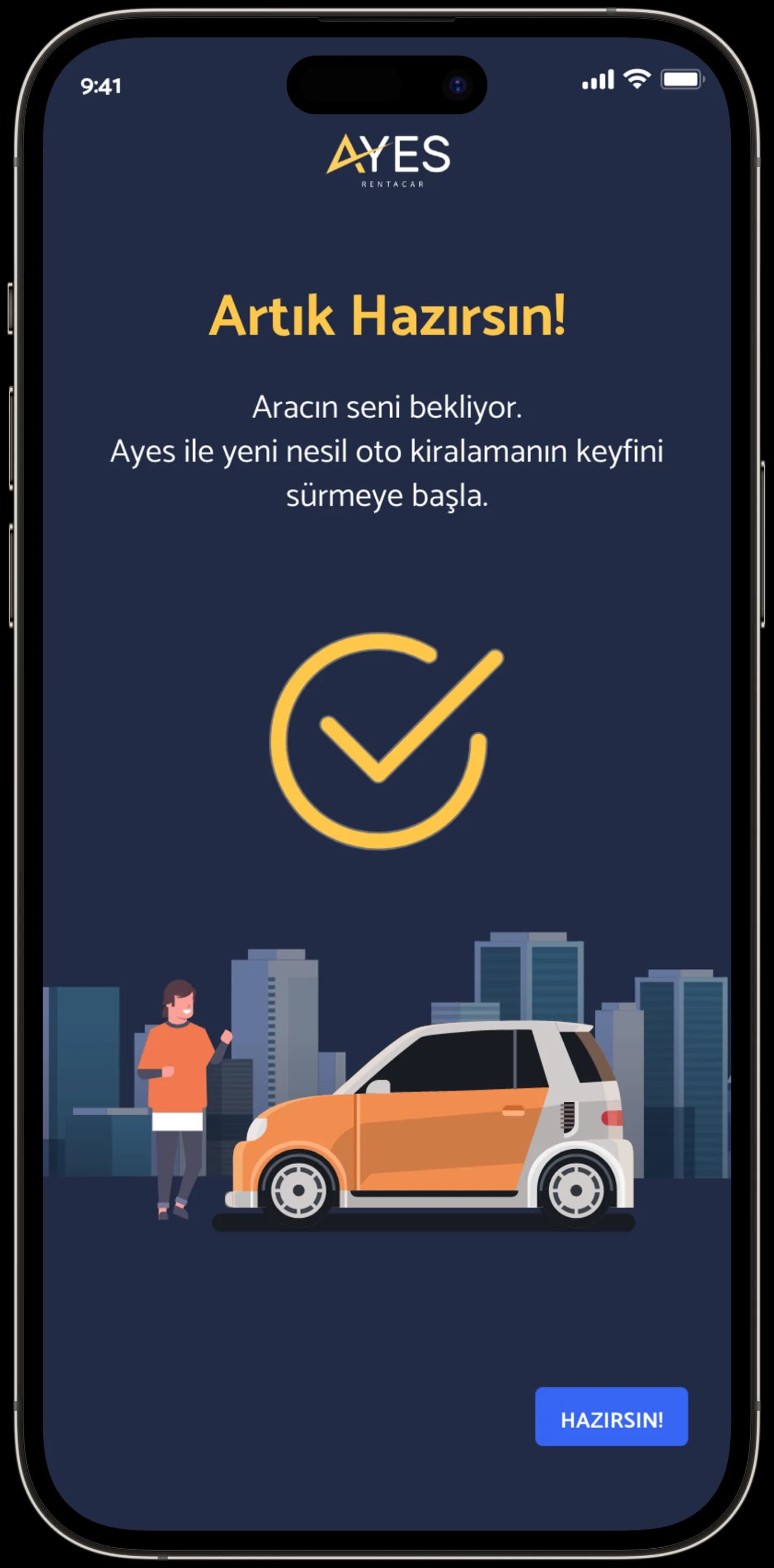 Ayes Rent A Car — Mobil Uygulama