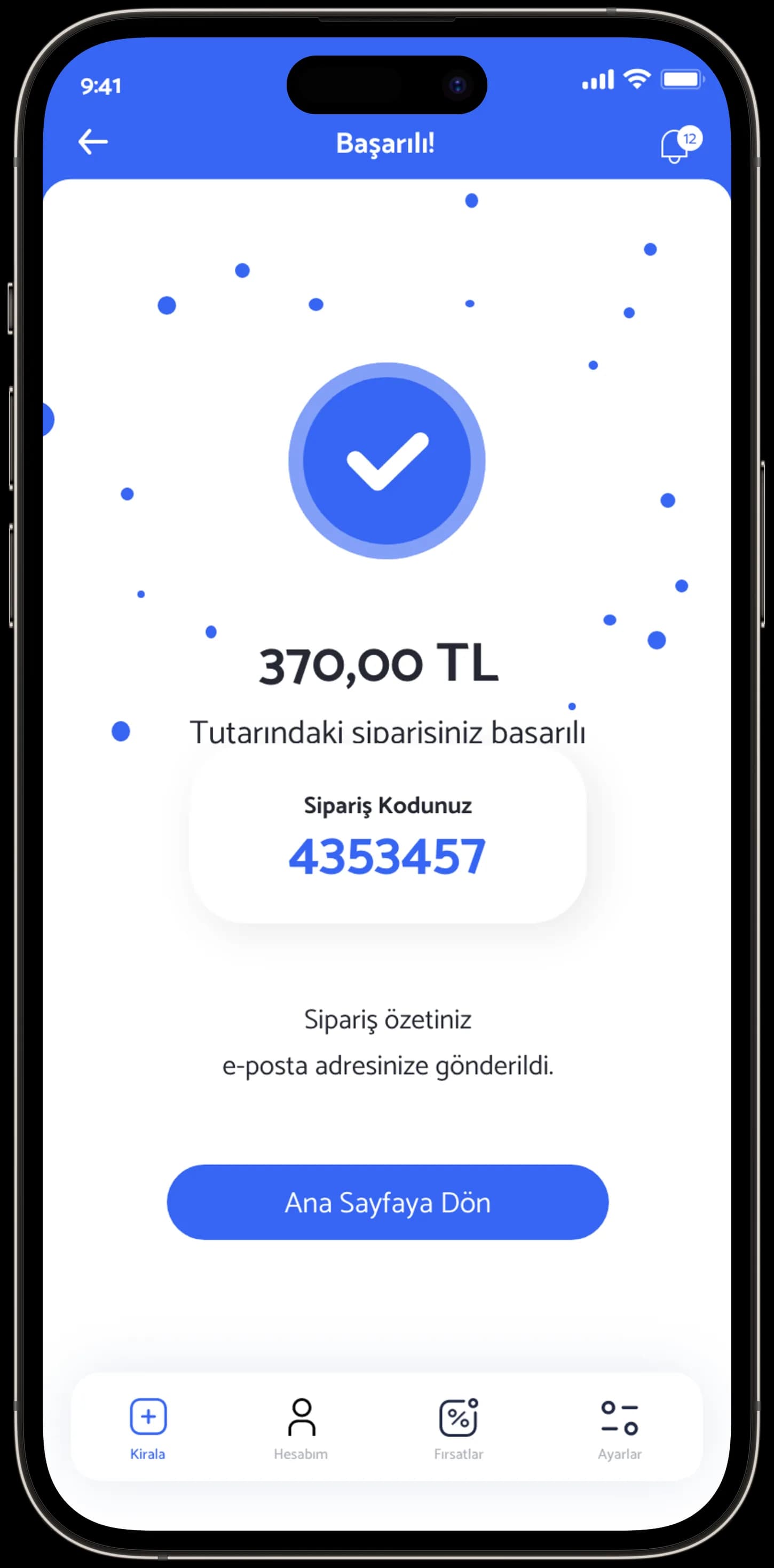 Ayes Rent A Car — Mobil Uygulama