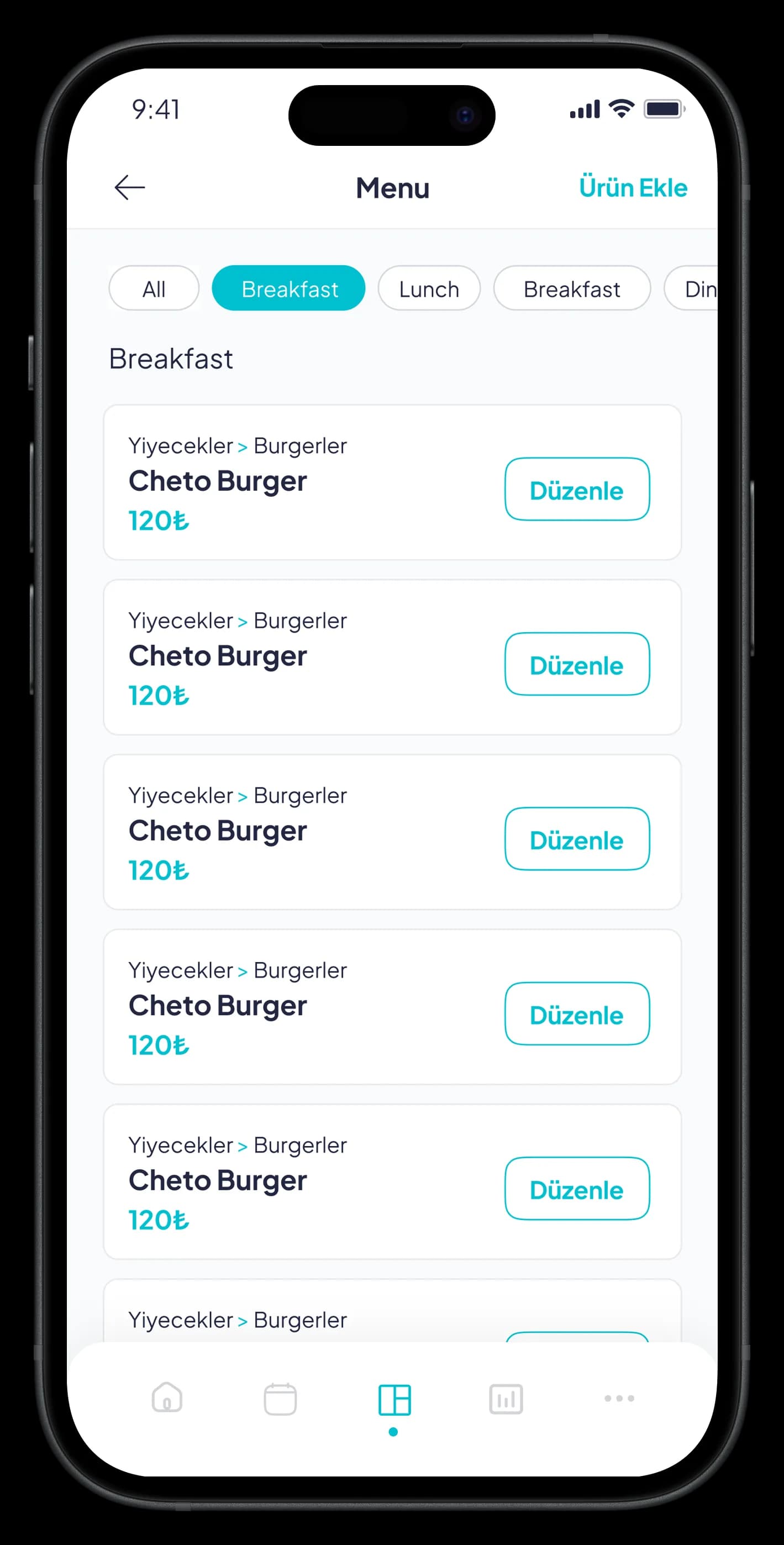 Beach Reservation Mobile App — Mobil Uygulama