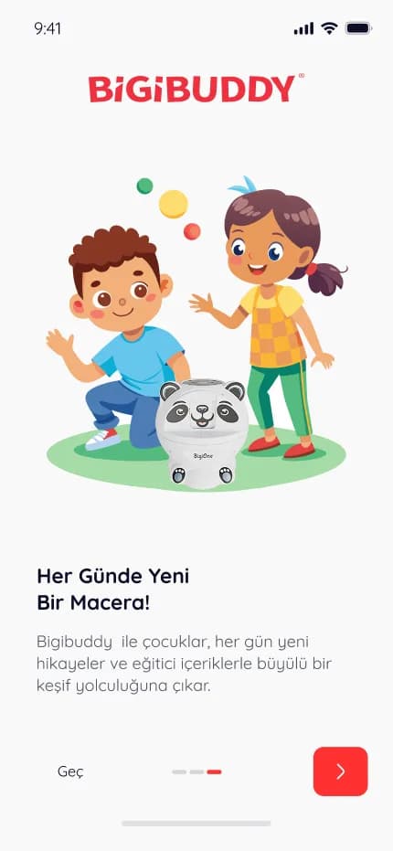 BigiBogy — Mobil Uygulama