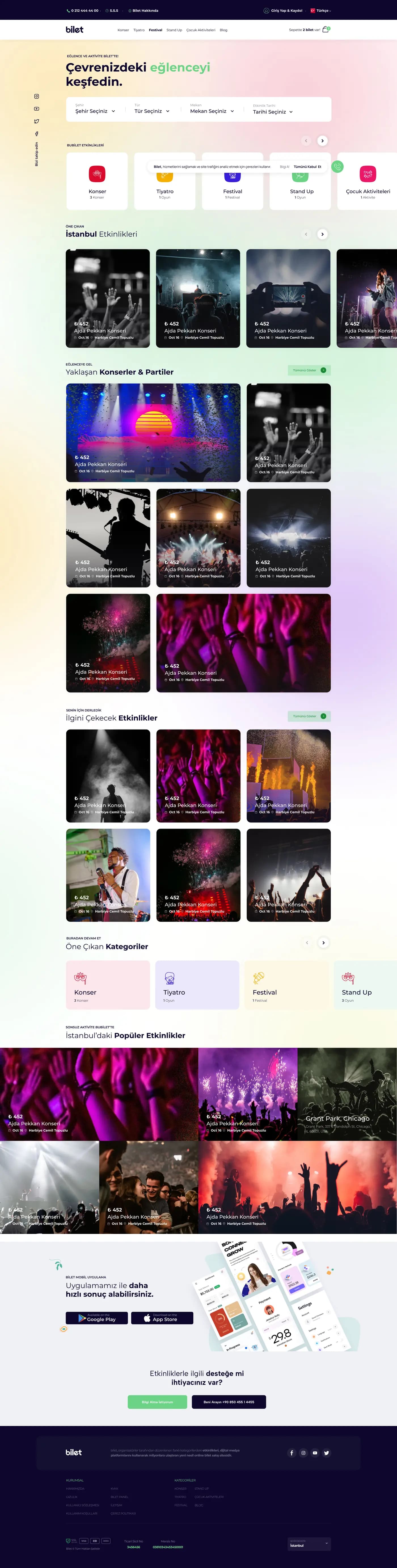 Bilet MarketPlace — E-Ticaret