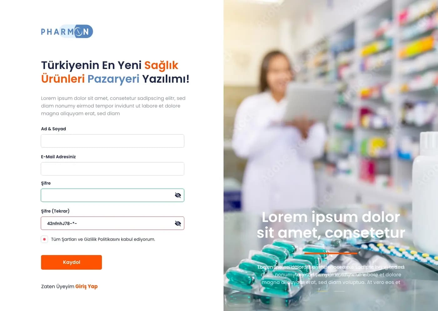Pharmacy MarketPlace — E-Ticaret