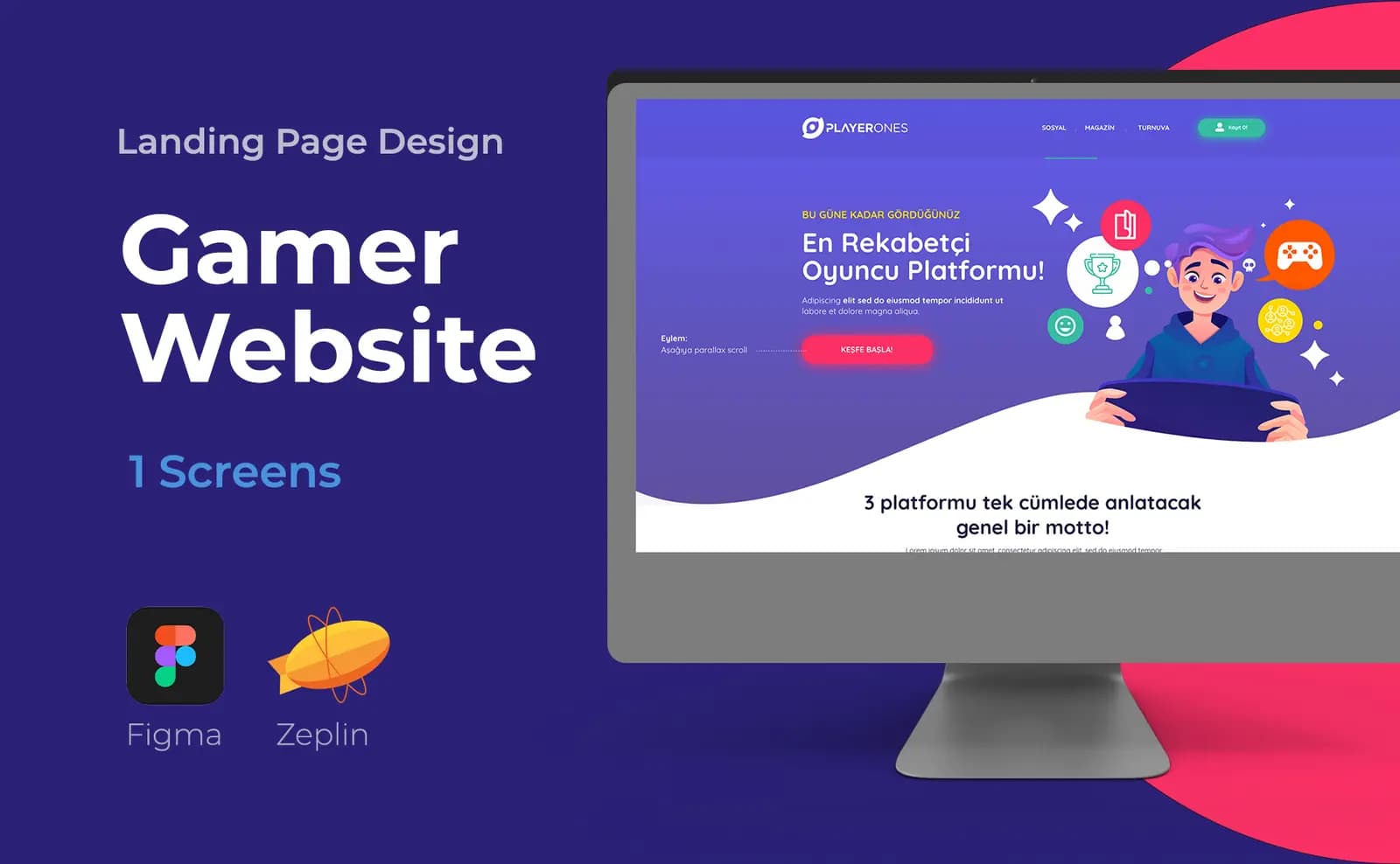 Player Ones — Web Sitesi