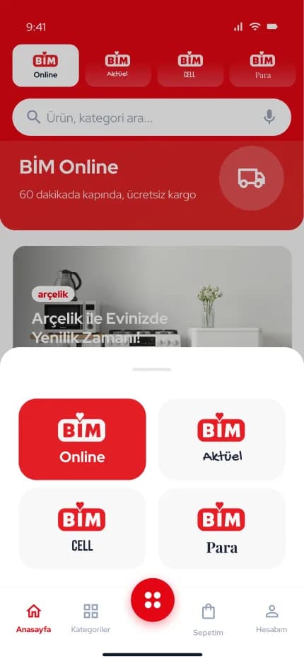 Bim — Mobil Uygulama