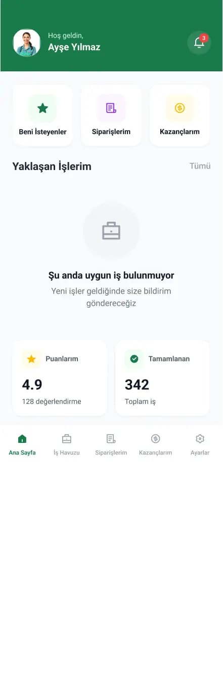 Clean Lab App — Mobil Uygulama