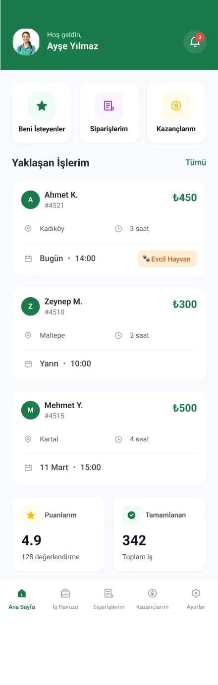 Clean Lab App — Mobil Uygulama