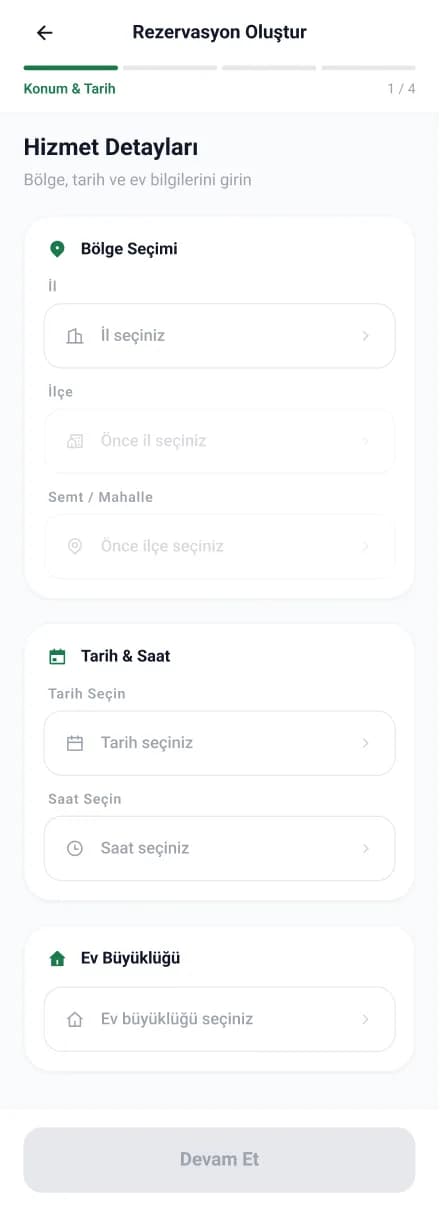 Clean Lab App — Mobil Uygulama