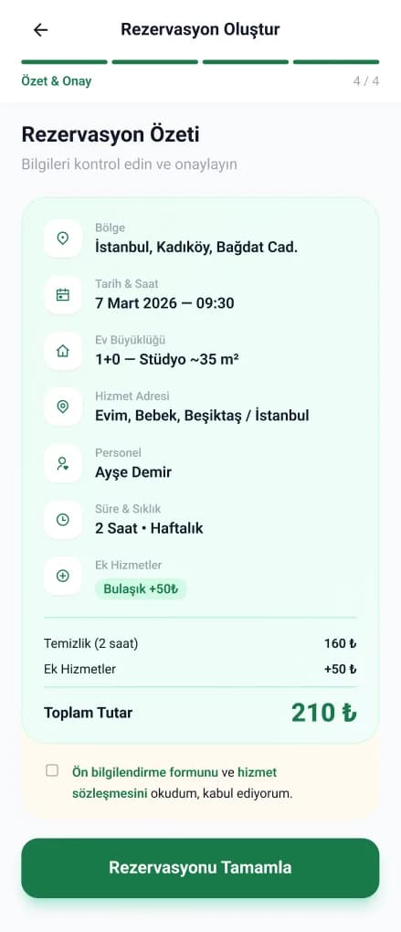 Clean Lab App — Mobil Uygulama