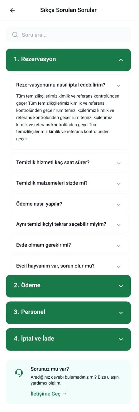 Clean Lab App — Mobil Uygulama