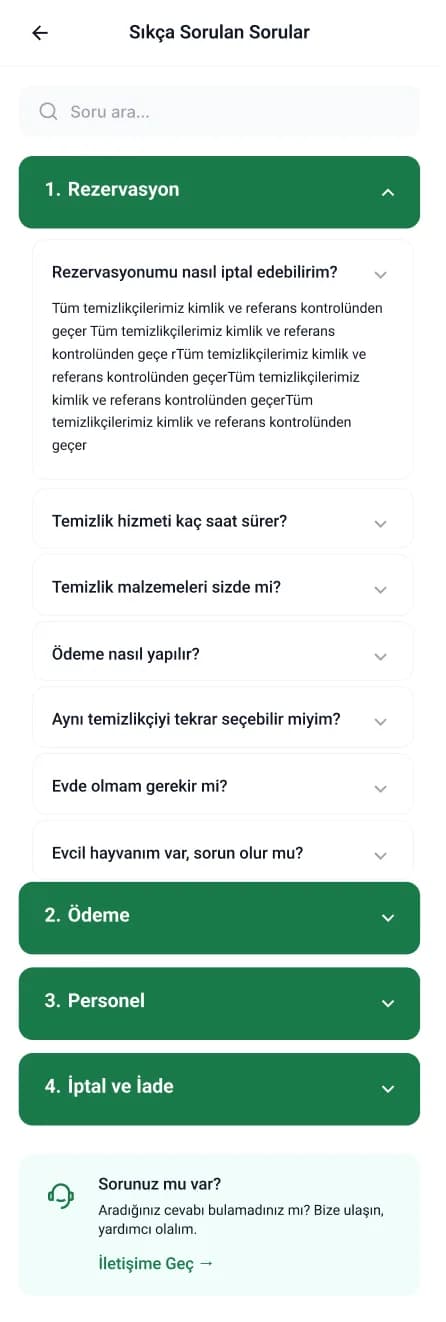 Clean Lab App — Mobil Uygulama