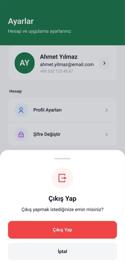 Clean Lab App — Mobil Uygulama