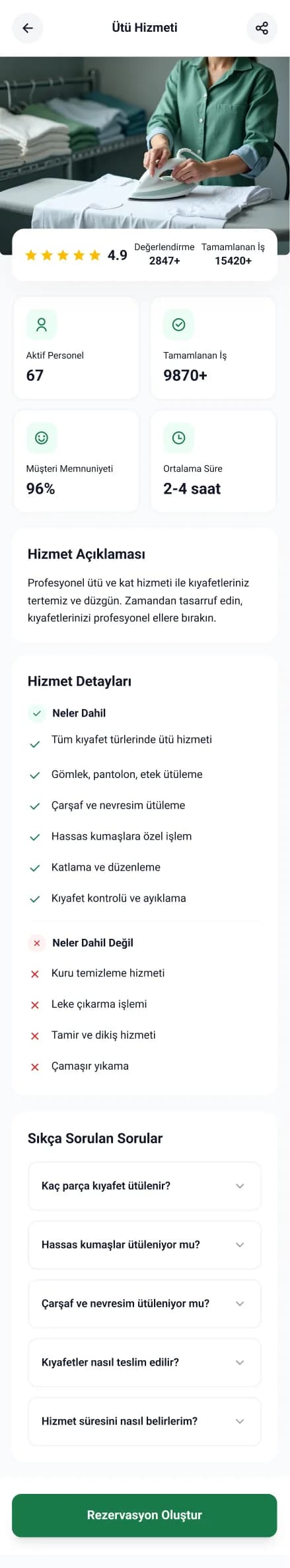 Clean Lab App — Mobil Uygulama