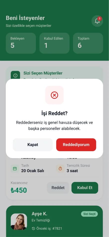 Clean Lab App — Mobil Uygulama