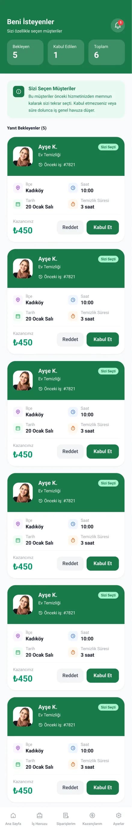 Clean Lab App — Mobil Uygulama