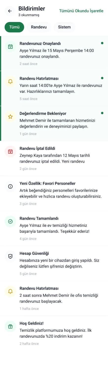 Clean Lab App — Mobil Uygulama