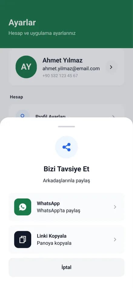 Clean Lab App — Mobil Uygulama