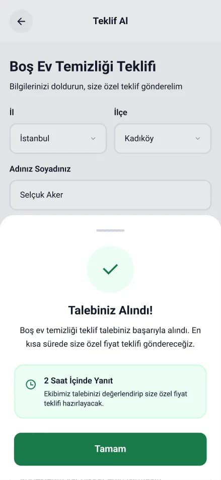 Clean Lab App — Mobil Uygulama