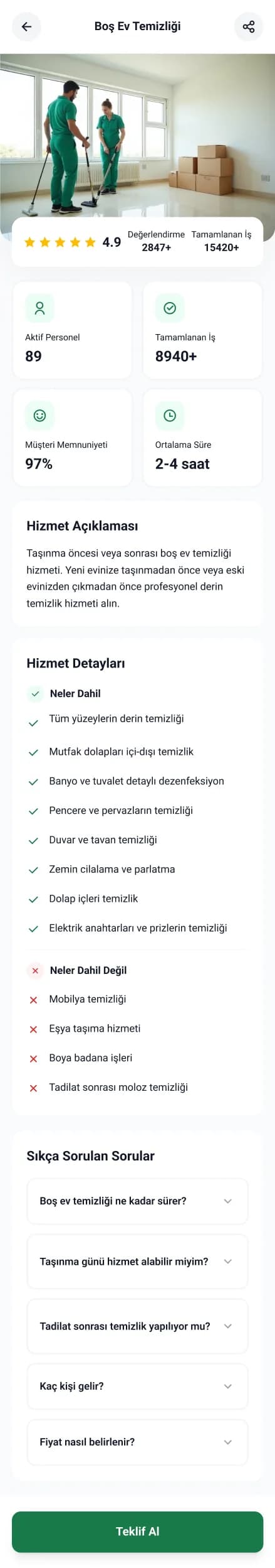 Clean Lab App — Mobil Uygulama