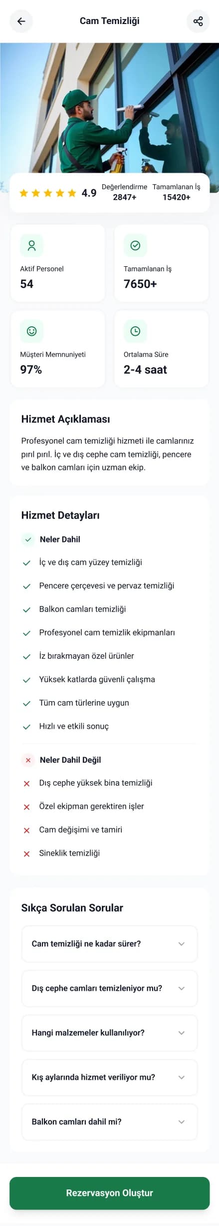 Clean Lab App — Mobil Uygulama
