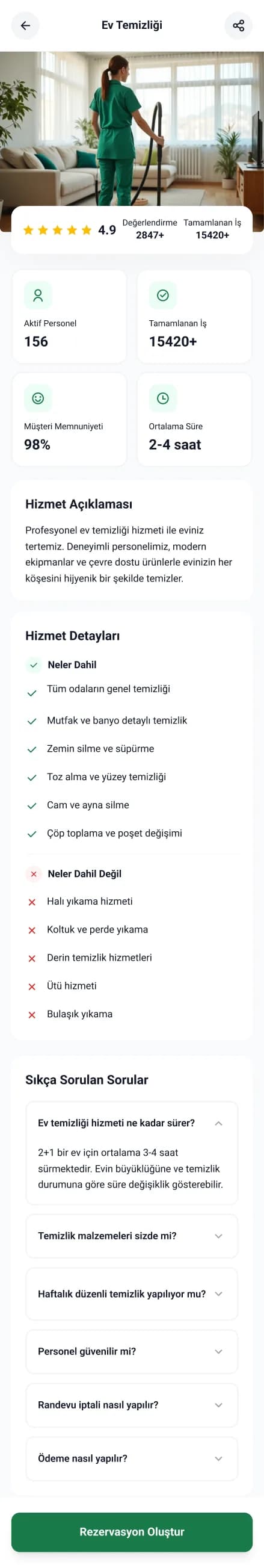 Clean Lab App — Mobil Uygulama