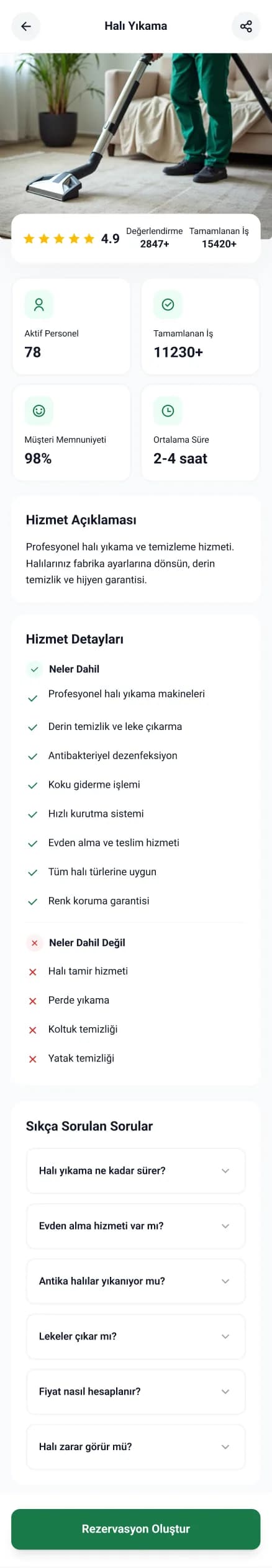 Clean Lab App — Mobil Uygulama
