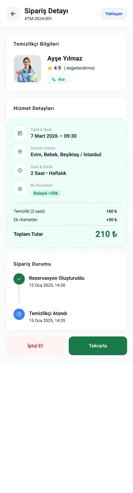 Clean Lab App — Mobil Uygulama