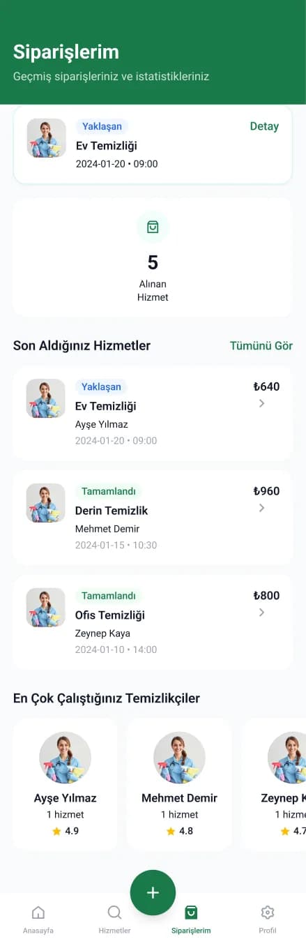 Clean Lab App — Mobil Uygulama
