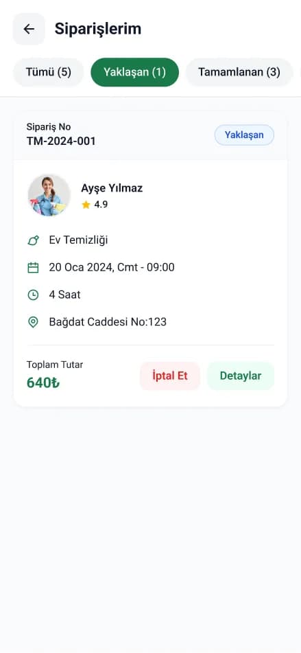 Clean Lab App — Mobil Uygulama