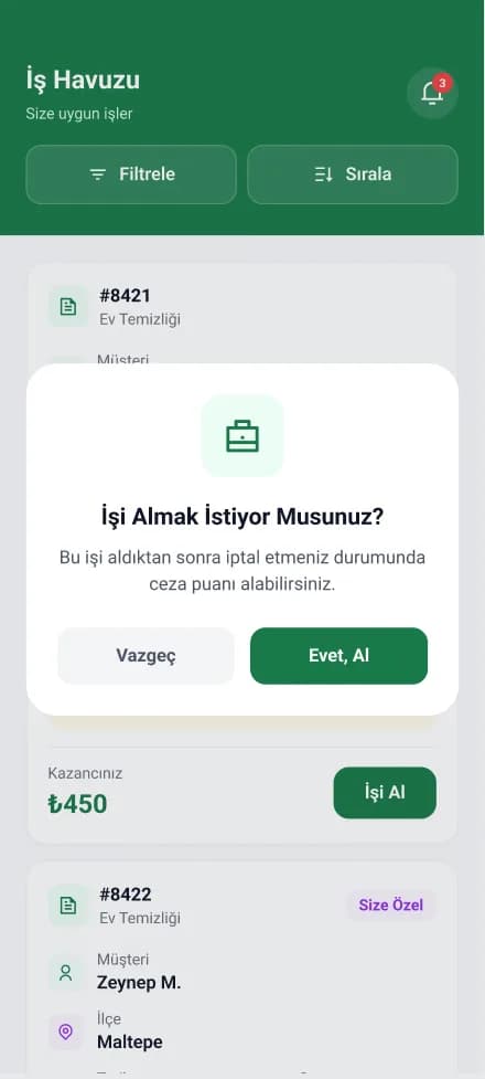 Clean Lab App — Mobil Uygulama