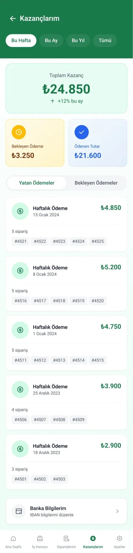 Clean Lab App — Mobil Uygulama