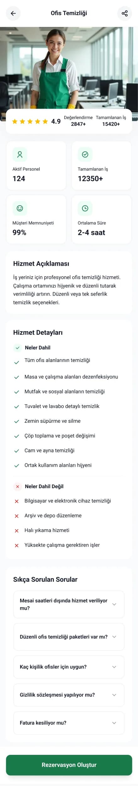 Clean Lab App — Mobil Uygulama