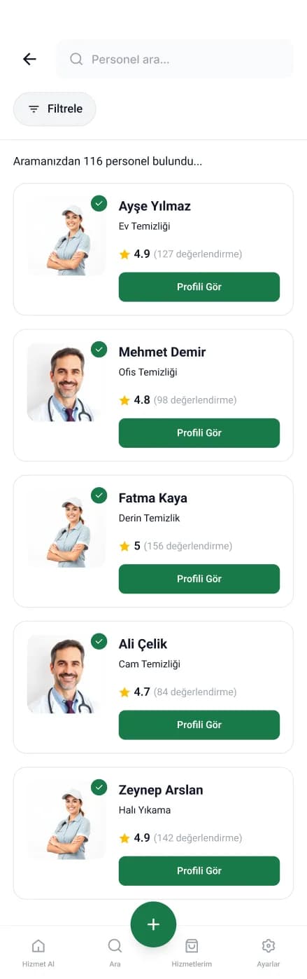 Clean Lab App — Mobil Uygulama