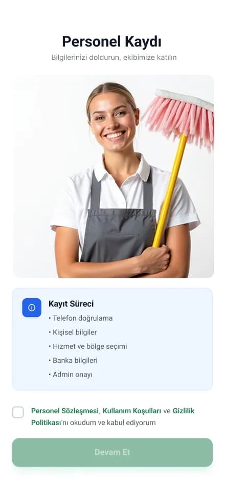 Clean Lab App — Mobil Uygulama