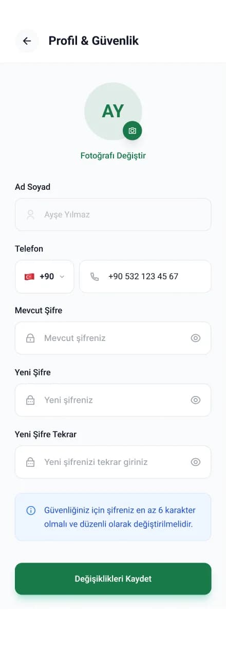 Clean Lab App — Mobil Uygulama