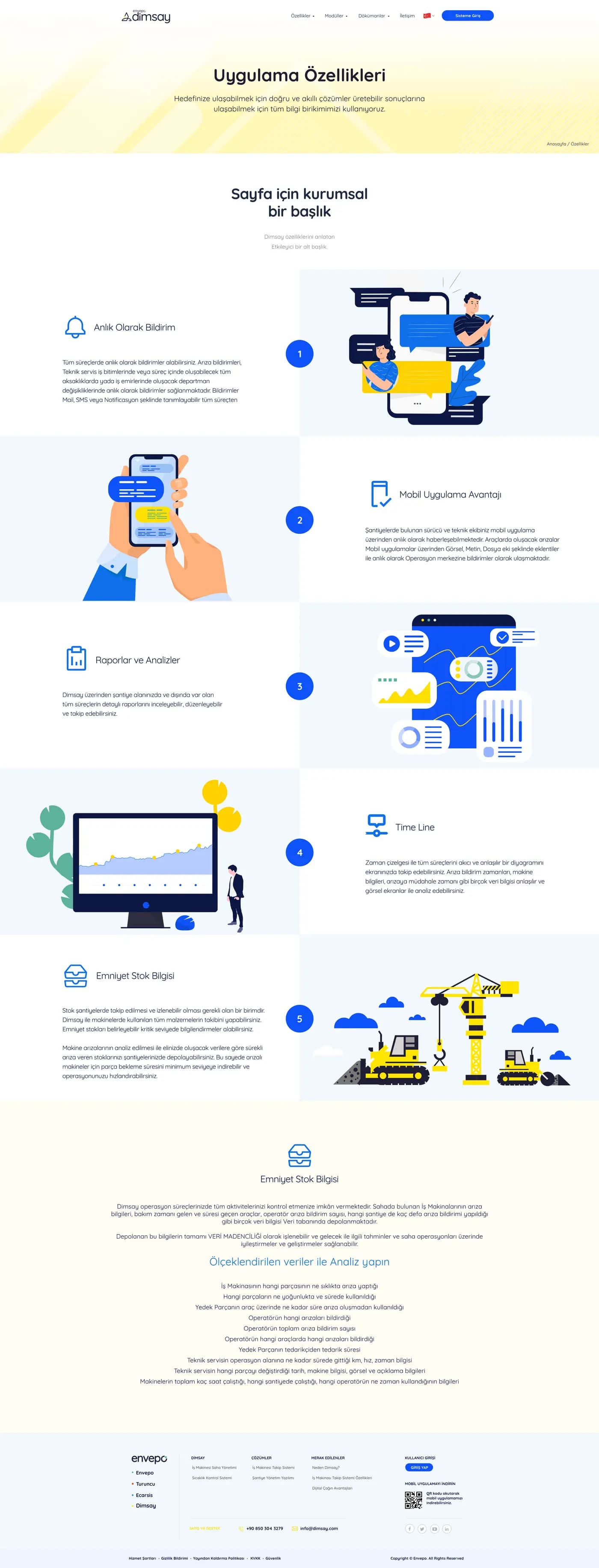 Dimsay — Web Sitesi
