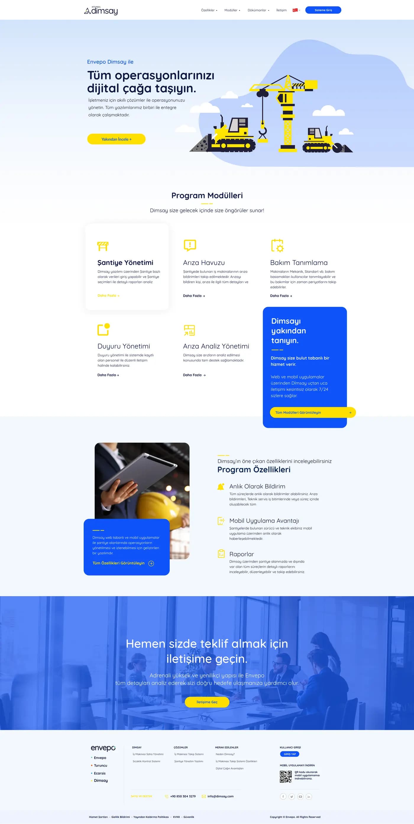Dimsay — Web Sitesi