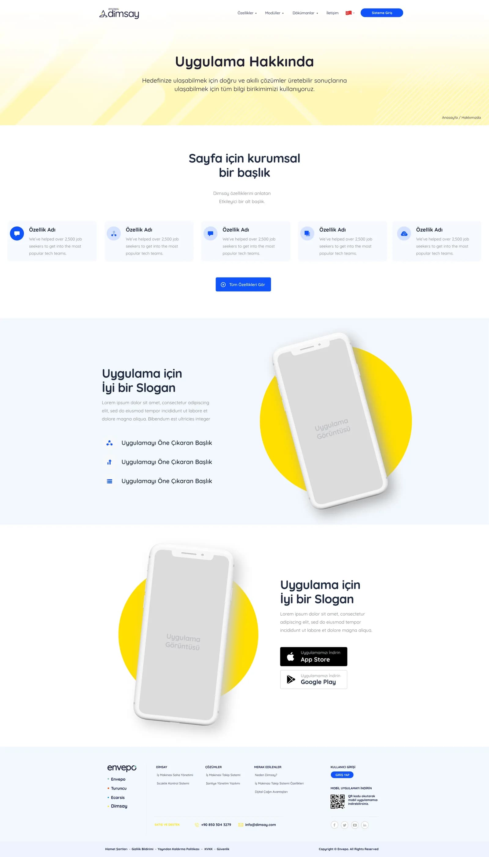 Dimsay — Web Sitesi