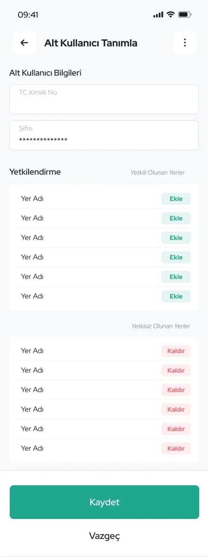 E-Halci App — Mobil Uygulama