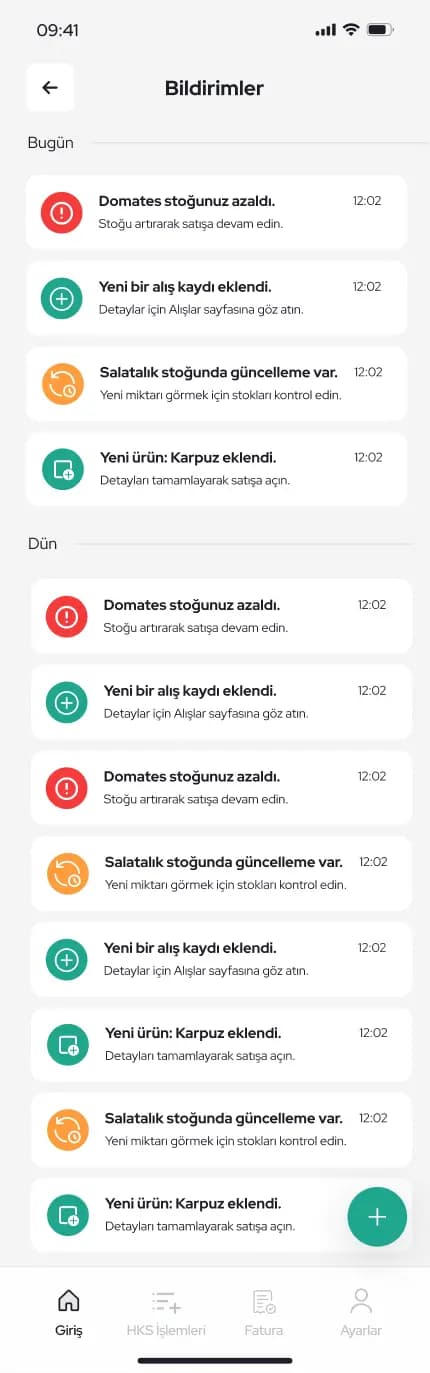 E-Halci App — Mobil Uygulama