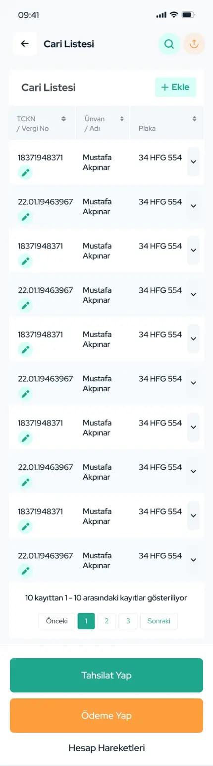 E-Halci App — Mobil Uygulama