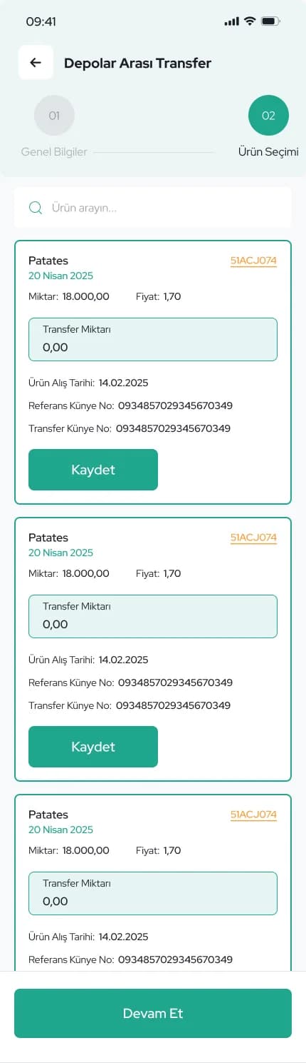 E-Halci App — Mobil Uygulama