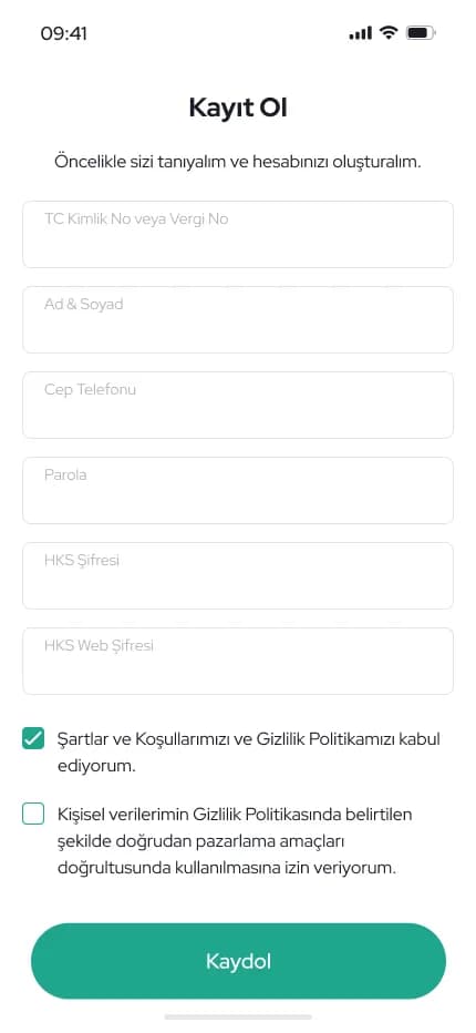 E-Halci App — Mobil Uygulama