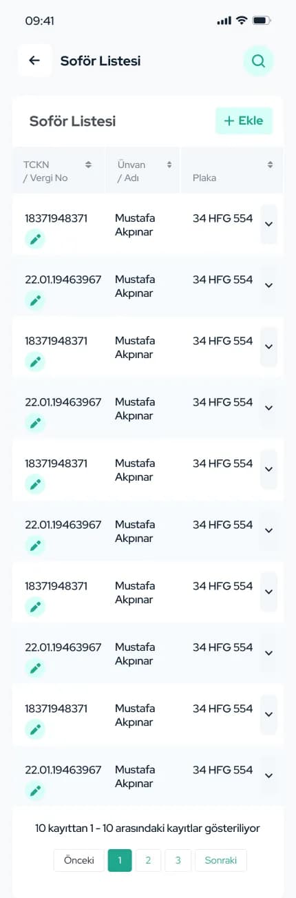 E-Halci App — Mobil Uygulama