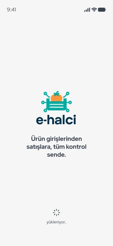 E-Halci App — Mobil Uygulama