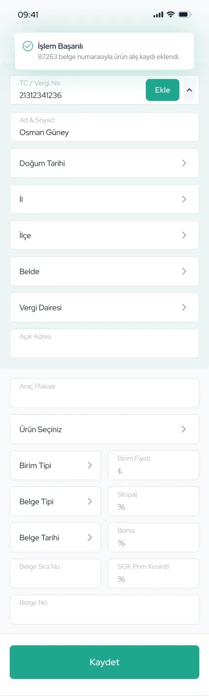 E-Halci App — Mobil Uygulama
