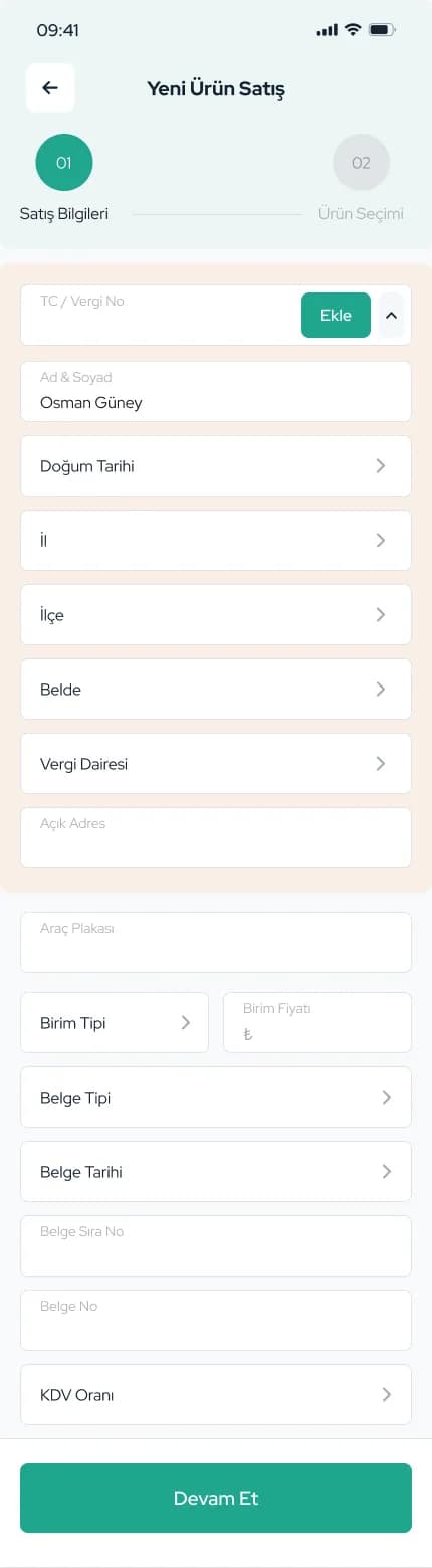 E-Halci App — Mobil Uygulama